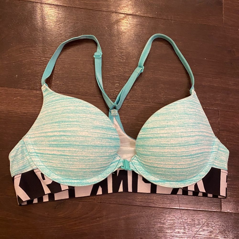 PINK VS Razorback Push Up Bra - 32B
